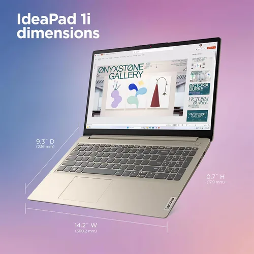 Miniatura 8 de Computadora portátil Lenovo IdeaPad 2025, pantalla de 15.6", 8GB de RAM, 884GB de almacenamiento (256GB SSD + 128GB eMMC + 500GB Ext), procesador