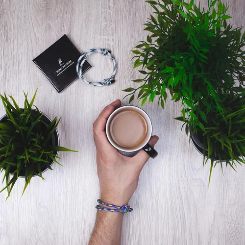 Miniatura 11 de Wind Passion Pulsera para hombre con cuerda mono con estilo náutico trenzado
