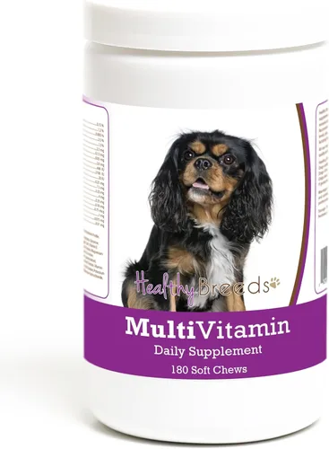 Miniatura 218 de Healthy Breeds Bulldog francés multivitamínico suave masticable para perros 180