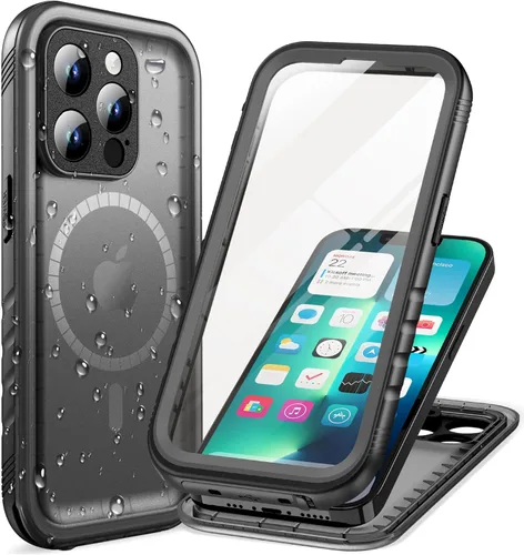 Miniatura 82 de Cozycase TOP Funda impermeable para iPhone 17 Pro Max - Grado militar resistente a todo 360 con protector de cámara de pantalla, doble IP68 a prueba
