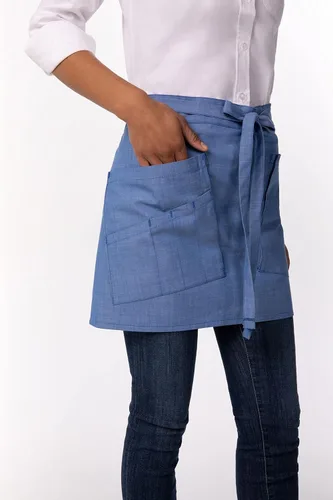 Miniatura 5 de Chef Works mens Medford Half Bistro Apron