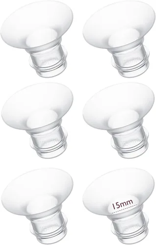 Miniatura 2 de Inserto de brida de 0.59 pulgadas, 6 piezas, kit de tamaño de brida compatible con brida Spectra, piezas de bomba Spectra, extractor de leche