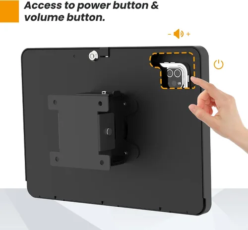 Miniatura 7 de Soporte de pared para tablet compatible con iPad 10.9", Pro 11", 1, 2, 3, 4, Air 4, 5, Air 11" (M2/M3/M4), iPad de 11" (A16) - BSW101BA