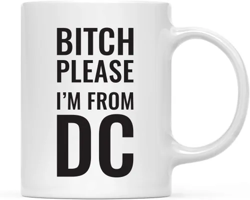 Miniatura 76 de Andaz Press Taza de café de 11 onzas, regalo de broma, Bitch Please I'm from Alabama, paquete de 1, incluye caja de regalo, divertidas ideas