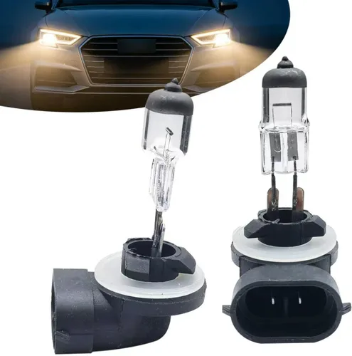 Miniatura 13 de gunhunt 2 bombillas halógenas para automóvil 880-27W, lámpara de cuarzo de 12V, haz ultra brillante, luz antiniebla de haz bajo/alto de repuesto