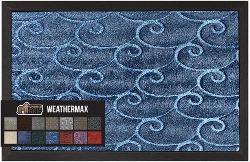 Miniatura 84 de Gorilla Grip - Tapete WeatherMax todoterreno 100% impermeable, caucho natural, resistente a manchas y decoloración, perfil bajo, interior y Grafito