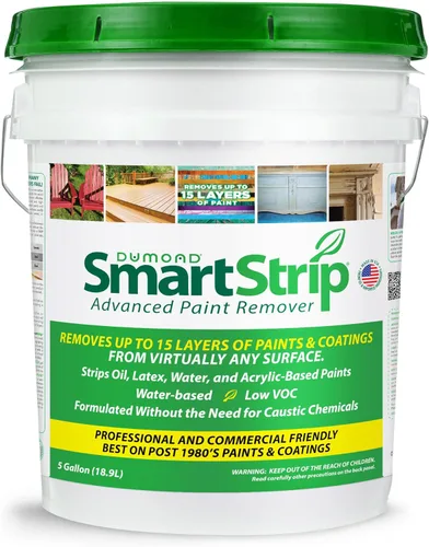 Miniatura 8 de Smart Strip Removedor de Pintura Avanzado - para Eliminación de Recubrimientos Acrílicos, Látex, Aceite y a Base de Agua - Fórmula No Cáustica