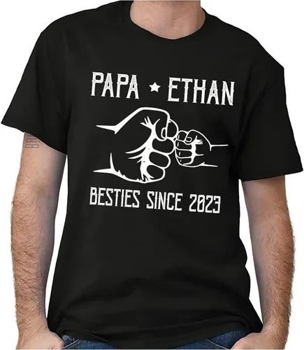 Miniatura 4 de Camisa personalizada para abuelo, papá, nietos con nombre, regalos personalizados para papá y papá, regalos para el día del padre, abuelo.