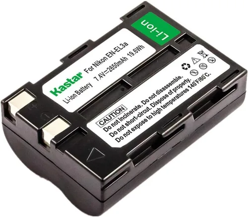 Kastar 2650mAh EN-EL3 ENEL3 EN-EL3A ENEL3A batería de iones de litio para cámara digital DSLR D50 D70 D70s D100