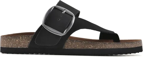 Miniatura 4 de WHITE MOUNTAIN Sandalia Harley con plantilla para mujer, Blanco