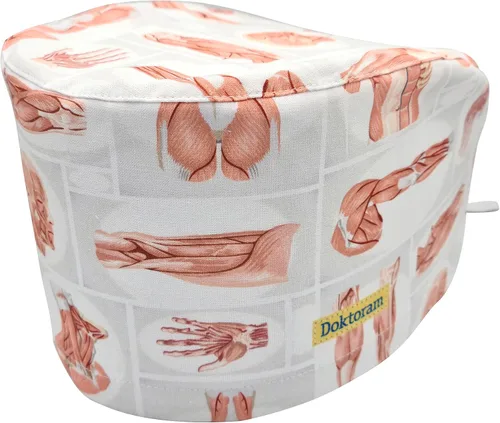 Miniatura 50 de Print Scrub Caps - Sombrero perfecto para enfermeras, médicos y EMTs..