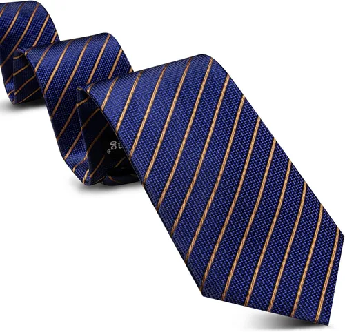 Miniatura 93 de Barry.Wang Juego de corbatas para hombre, corbata de seda a rayas, tejido a cuadros, gemelos formales, negocios, boda