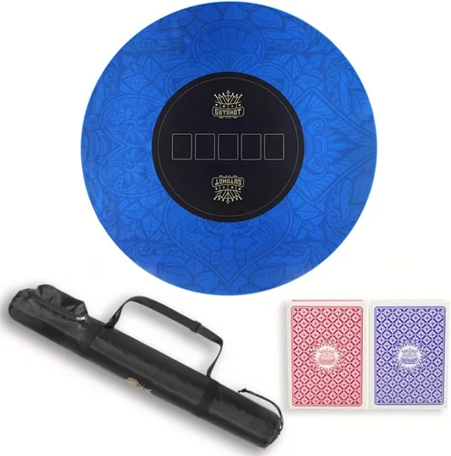 Miniatura 12 de GUTSHOT Alfombrilla de Póquer Plegable de Calidad de Casino Paño de Mesa de Póquer Resistente al Agua, Multi-Spandex Suave Juego Impermeable