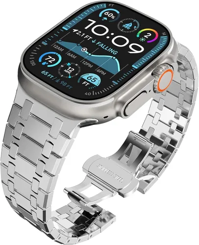 Miniatura 20 de WINGLE Correa Compatible para Apple Watch Ultra 3/2/1 Banda 49mm Series 11 10 46mm 45mm 44mm 42mm SE 3/2/1 Series 9 8 7 6 5 4 3 2 1 para Hombre