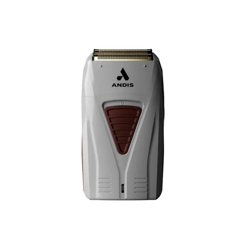 Andis TS-1 17235 Pro Foil Lithium - Afeitadora de aluminio y titanio, con cable/inalámbrica, afeitadora suave inalámbrica con cargador, gris