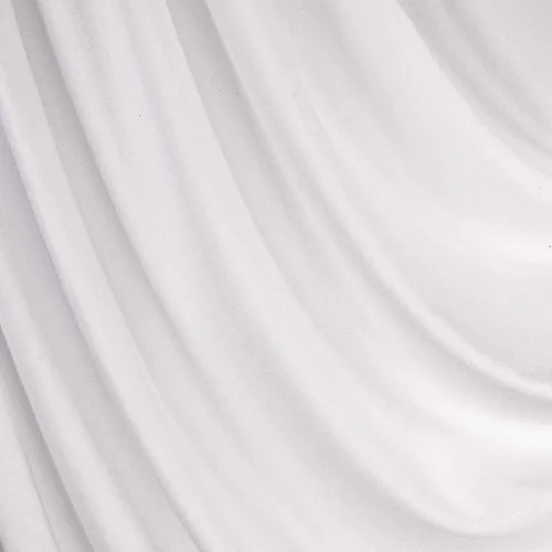 Miniatura 8 de FabricLA Jersey de rayón de elastano, elástico en 4 direcciones, 58/60 pulgadas de ancho, tela mediana a pesada, 8.47 oz/m², color blanco, 5 yardas