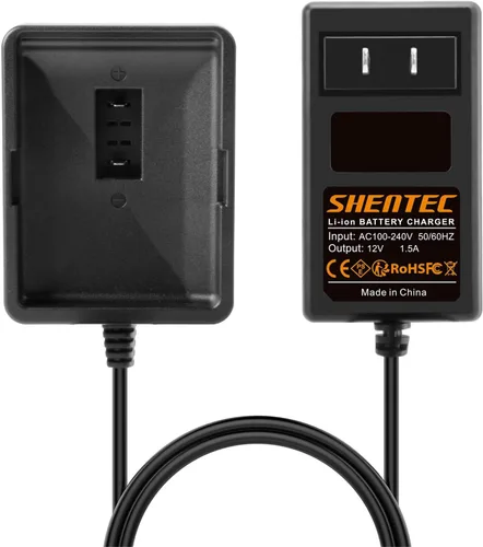 Miniatura 8 de Shentec Paquete de 2 baterías de 3.0Ah 12V compatibles con RYOBI CB120L CB121L BPL-1220 130503001 130503005, batería de litio de 12 V