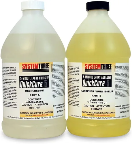 Miniatura 6 de Adhesivo epoxi System Three Quick Cure 5, kit de 1 pinta