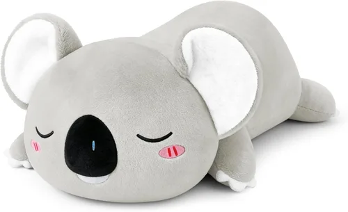 Miniatura 13 de TOYSYM Animales de peluche con peso, animal de peluche de ajoltol con cuentas pesadas, bonita almohada de juguete de peluche, regalos para adultos