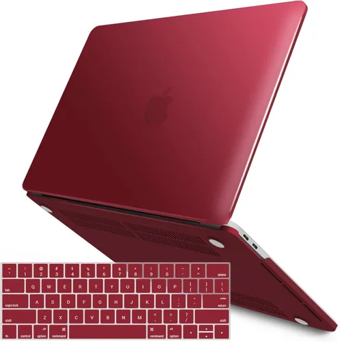 Miniatura 35 de IBENZER Compatible con Funda para MacBook Pro de 15 Pulgadas 2019 2018 2017 2016 A1990 A1707, Funda Rígida de Plástico con Cubierta de Teclado