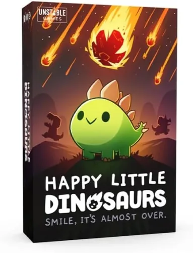 Miniatura 5 de Unstable Games - Happy Little Dinosaurs: Paquete de expansión para 5-6 jugadores - Lindo juego de cartas para niños, adolescentes y adultos - ¡Evita