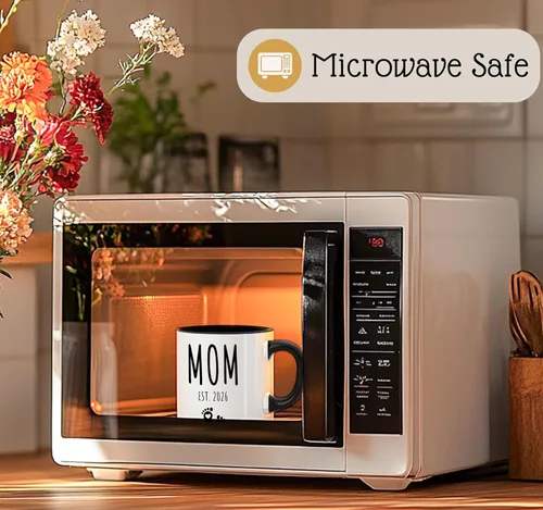 Miniatura 4 de Juego de tazas de café Mom Dad Est 2026, regalo para padres que esperan y nuevos padres para parejas, anuncio de embarazo, regalo de revelación