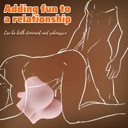 Miniatura 4 de Muñeca sexual transexual con consolador flexible de 8 pulgadas, muñecas sexuales trans unisex con orificio vaginal y anal apretado, juguetes