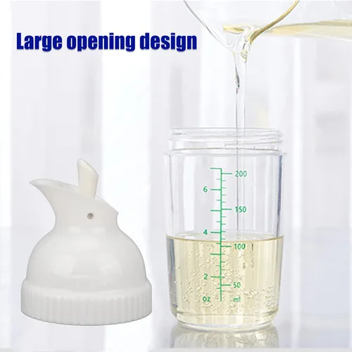 Miniatura 4 de GLOGLOW Botella agitadora de aderezo de ensalada, 6.8 fl oz, contenedor para preparar ensaladas, para evitar fugas, tarro de aderezo para ensaladas