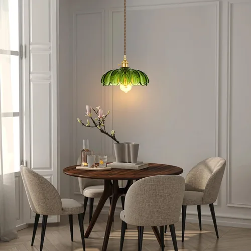 Miniatura 6 de Lámpara colgante Laphivieh, lámpara colgante, lámpara colgante de vidrio con interruptor giratorio, lámpara moderna para isla de cocina, dormitorio