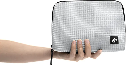 Miniatura 12 de simtoper Estuche organizador electrónico de viaje, bolsa impermeable para cables, cargador, disco duro, banco de energía, pequeño almacenamiento Gris
