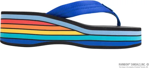 Miniatura 4 de Rainbow Sandals mujer de seis capas cuña goma 1" EVA relleno correa de nylon