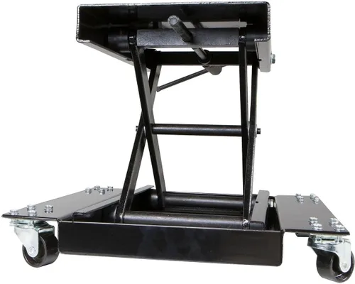 Miniatura 4 de Stark USA Gato de Tijera Central para Motocicleta Elevador de Piso para Motocicleta Dirt Bike con Carrito de Ruedas Capacidad de 1100 libras Mesa