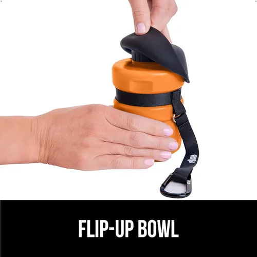Miniatura 8 de GORILLA GRIP Botella de Agua para Perros, Dispensador de Tazón de Agua Portátil para Perros, 16 oz Botellas Exprimibles de Viaje para Mascotas a