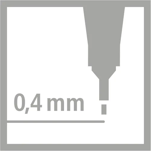 Miniatura 6 de STABILO Point 88 - Rotulador de punta fina, negro, paquete de 10