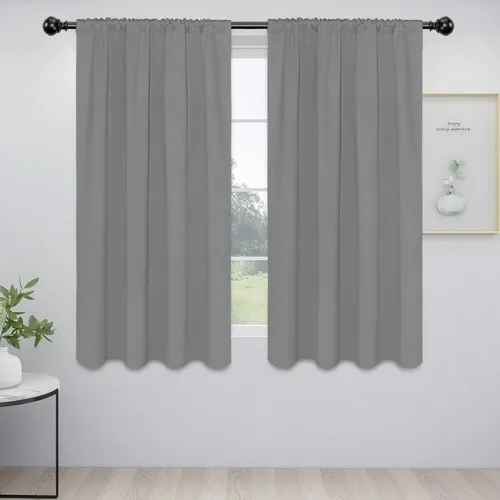 Miniatura 106 de Easy-Going - Cortinas opacas con bolsillo para varilla para el dormitorio, cortinas para ventanas que oscurecen la habitación o la sala de estar