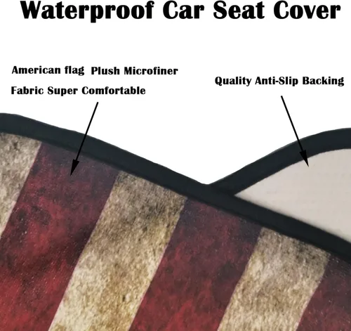 Miniatura 5 de Funda protectora de asiento de automóvil, para asientos delanteros, para entrenamiento de gimnasio, correr, nadar, playa y senderismo, impermeable