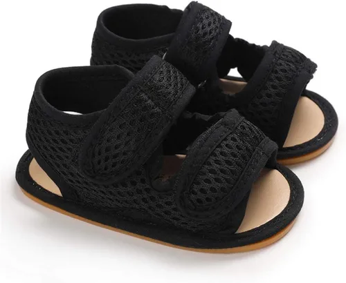 Miniatura 5 de E-FAK Baby Boys Girls Summer Sandals Outdoor Beach Anti-Slip Rubber Soft Sole Newborn Toddler First Walker Shoes 0-18 Months