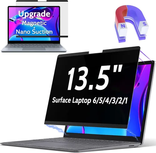 Miniatura 14 de Peslv Protector de pantalla magnético de privacidad para iPad de 9ª, 8ª, 7ª generación de 10.2 pulgadas, iPad Air 3ª y iPad Pro de 10.5 pulgadas