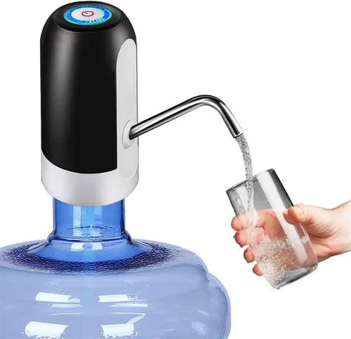 Dispensador de botellas de agua de 5 galones, bomba de botella de agua de carga USB, dispensador de agua portátil para beber eléctrico para 2-5