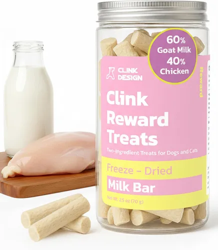 Miniatura 11 de Clink Design Golosinas liofilizadas para perros y gatos, golosinas para perros de un solo ingrediente, golosinas de entrenamiento 100% para perros