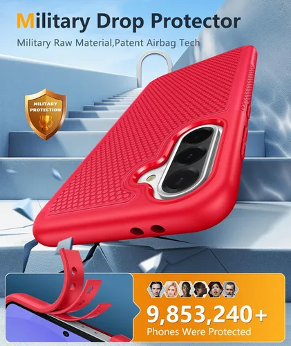 Miniatura 1044 de FNTCASE Funda para iPhone 17 Pro: Fundas delgadas translúcidas de color azul claro compatibles con MagSafe, protección completa de la cámara