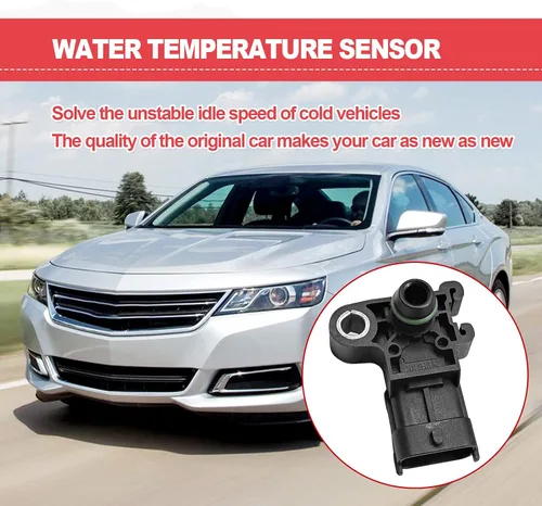 Miniatura 5 de Colector de presión de aire absoluta Sensor MAP Interruptor de admisión de aire compatible con Chevy 09-11 Aveo 07-19 Impala, 08-19 Buick Enclave