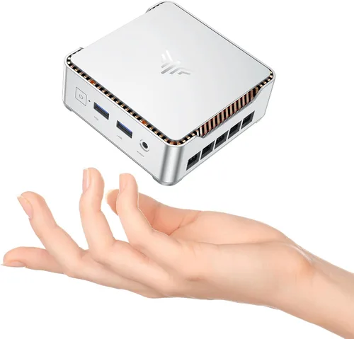 Miniatura 10 de KAMRUI Mini PC Hyper H2 con Windows 11 Pro, Intel Core 14450HX Mini computadora (10C/16T, 4.8GHz), 16GB RAM 512GB PCIe4.0 SSD, Triple 4K