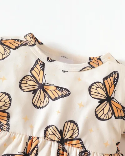 Miniatura 4 de XUANHAO Ropa de bebé niña de 12, 18 y 24 meses, trajes para niñas pequeñas, ropa de mezclilla con volantes, pantalones de mezclilla rasgados