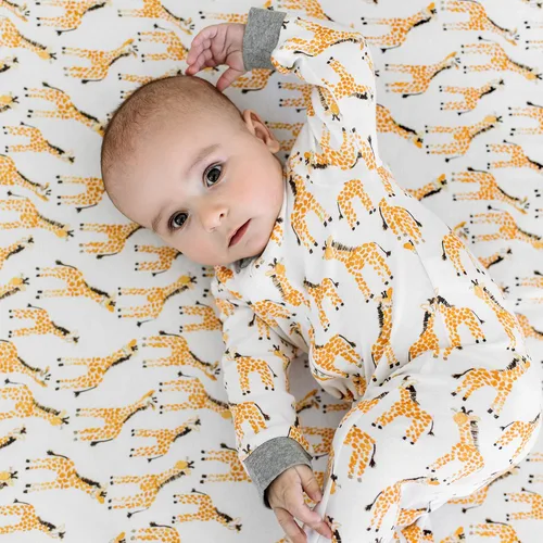 Miniatura 189 de Burt's Bees Baby - Pijama de una pieza para bebé, mameluco para dormir y jugar, algodón 100% orgánico, cremallera frontal