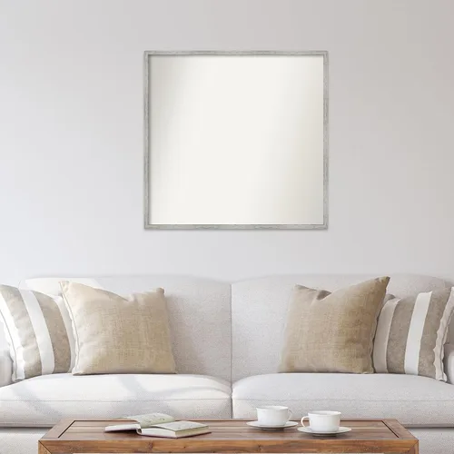 Miniatura 156 de Amanti Art Espejo de baño blanco para sobre el fregadero, 32 x 45 pulgadas, espejo de tocador rectangular blanco esbelto, marco de madera moderno