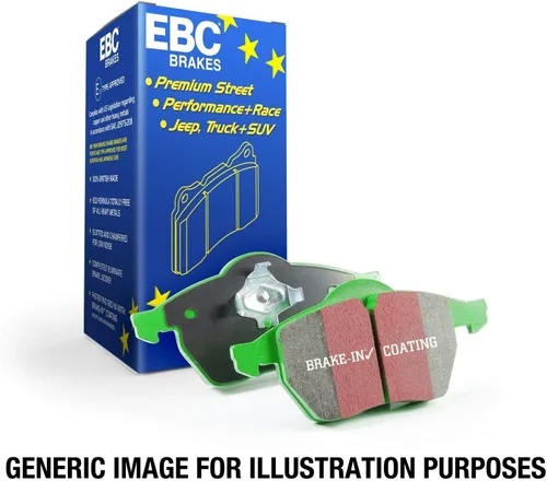 Miniatura 3 de EBC Brakes DP61816 Serie 6000 Greenstuff - Pastilla de freno para camión y SUV, metálico