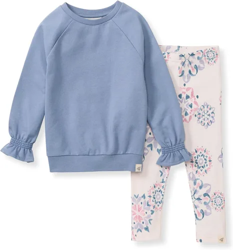 Miniatura 84 de Burt's Bees Baby Conjunto de camiseta y pantalón para bebé, túnica y leggings, 100% algodón orgánico
