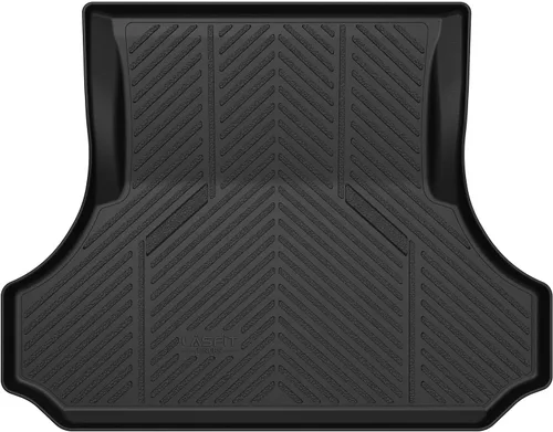 Miniatura 10 de LASFIT - Alfombrillas para Ram 1500 2019-2024 Cabina Tripulación con Cubo de Almacenamiento Bajo el Asiento Trasero