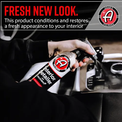 Miniatura 5 de Adam's Polishes Interior Detailer 16 onzas líquidas (Orquídea de Piña) – Limpiador total del interior del automóvil, protector y acondicionador